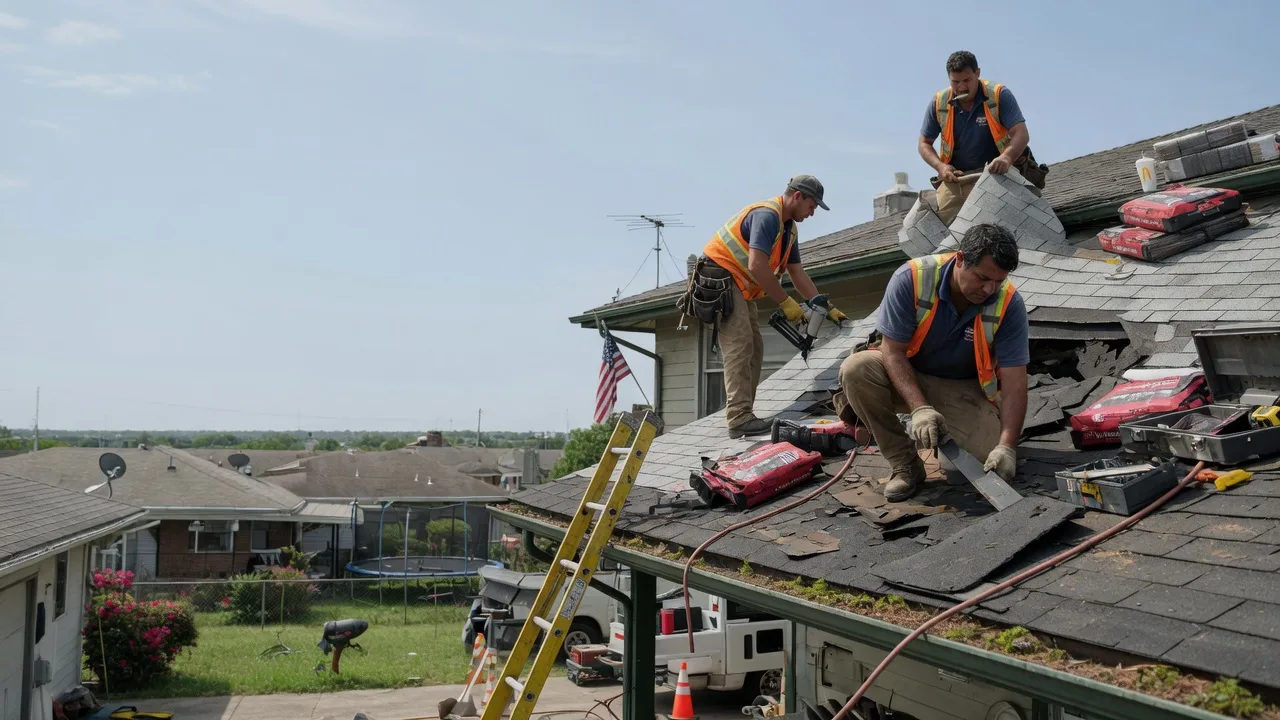 Roof Repair in Big Cabin, OK near me